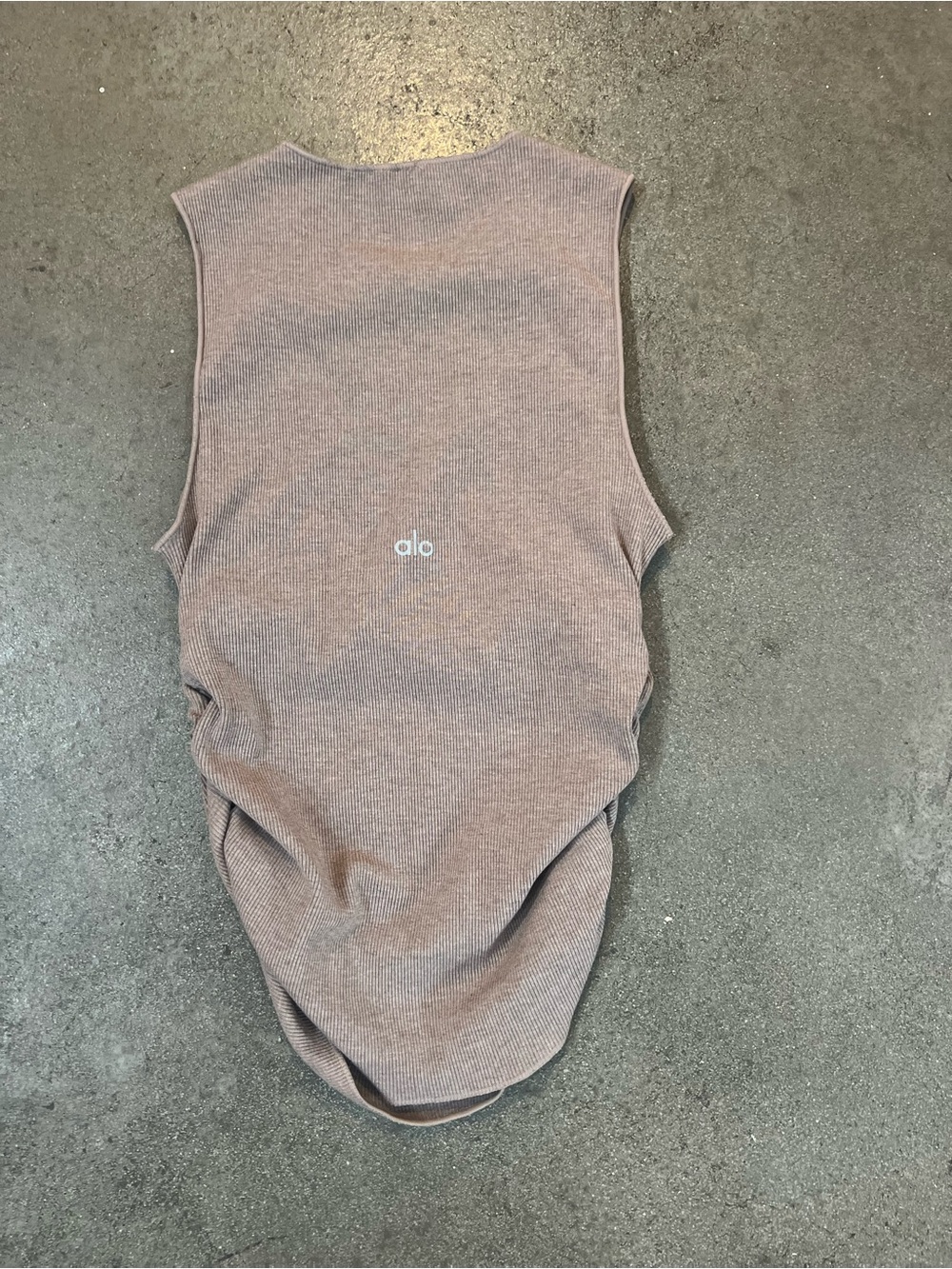 NWOT ALO Sleeveless En Pointe Ruched Tank Top | Women